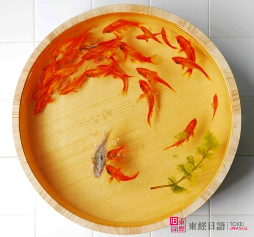 日本美术家深堀隆介-树脂金鱼